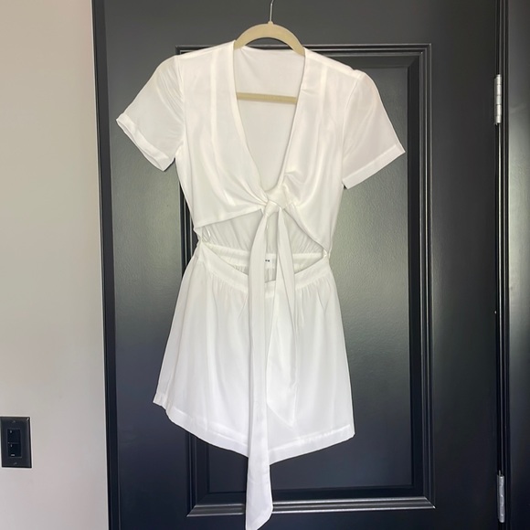 Super down romper from revolve - Picture 3 of 5